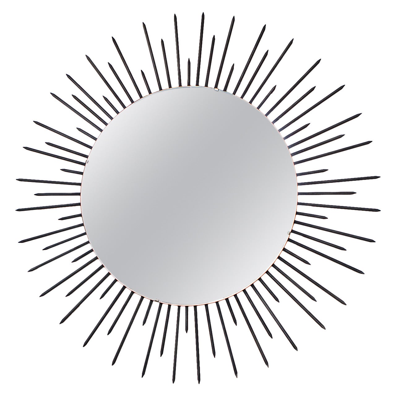 Very Large Sunburst Mirror, France, circa 1955