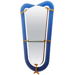 Cristal Art, Floor Mirror, Italy circa 1950