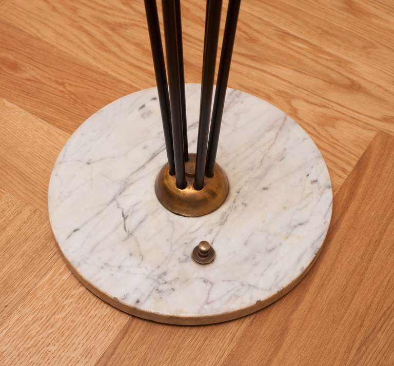 Italian Floor Lamp Attributed To Stilnovo,  Italy Circa 1950 1