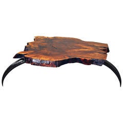 Organic Sofa Table, "Lupus" by Jaro Komon