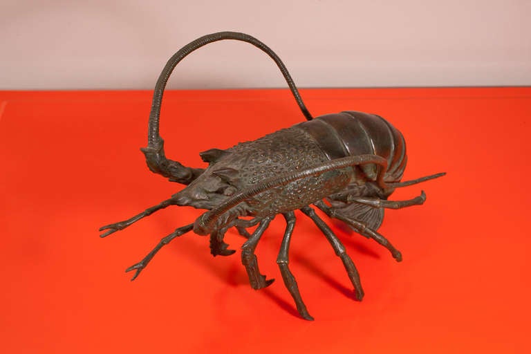 French Bronze Lobster, France, circa 1940