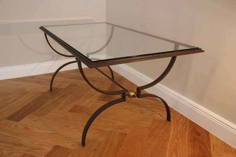 Coffee Table by Maison Jansen, France, 1950 In Good Condition For Sale In Munich, DE