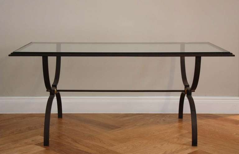 Mid-Century Modern Coffee Table by Maison Jansen, France, 1950 For Sale