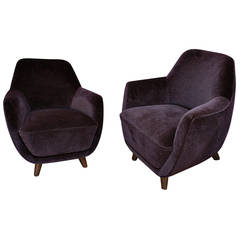 Pair of Chairs by Gio Ponti, Italy 3