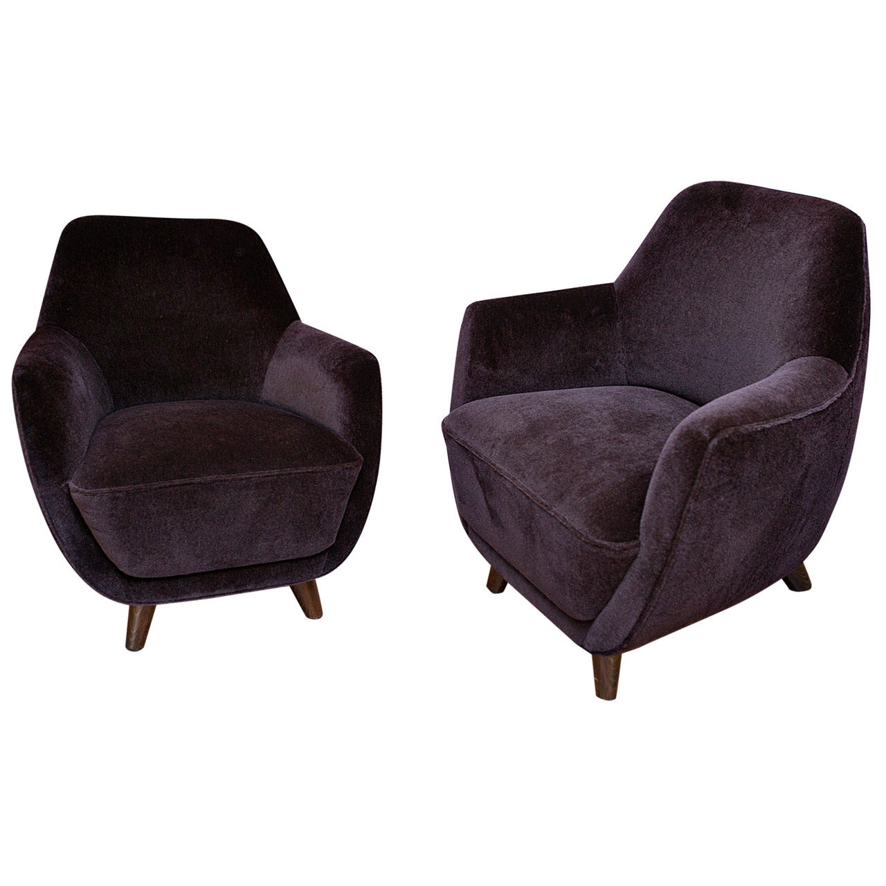 Pair of Chairs by Gio Ponti, Italy