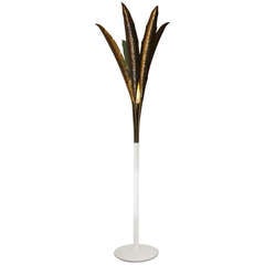 Angelo Lelli, Large Palm Floor Lamp, Arredoluce, Italy 1948 1