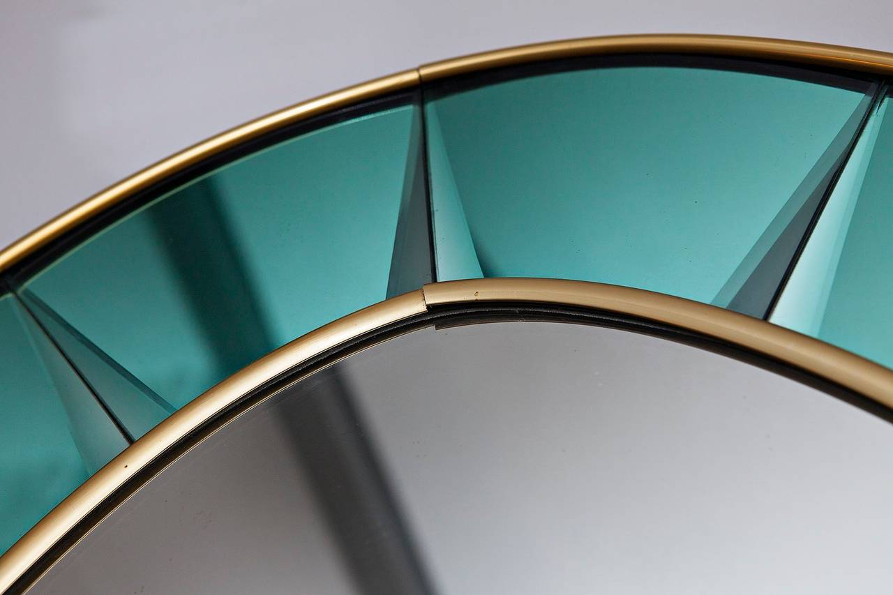 Anodized Cristal Art, Mirror Italy circa 1960