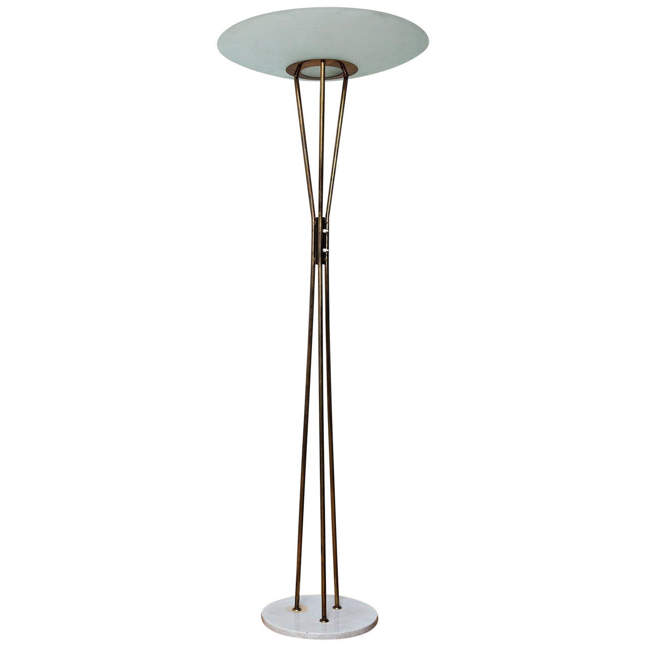 Gaetano Scolari, Bodenlampe, Stilnovo Modell 4075, Italien, circa 1950 1