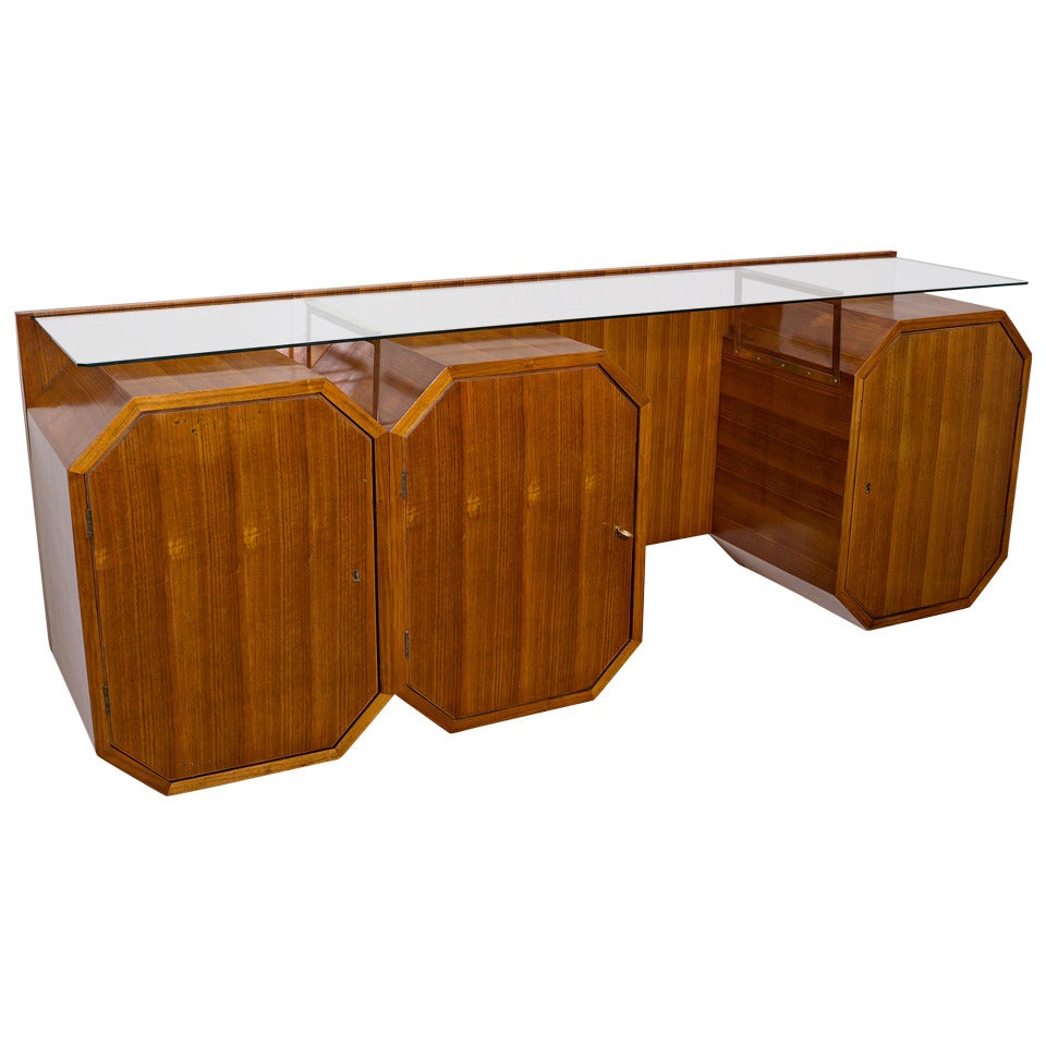 Suspended Sideboard, Italy circa 1950