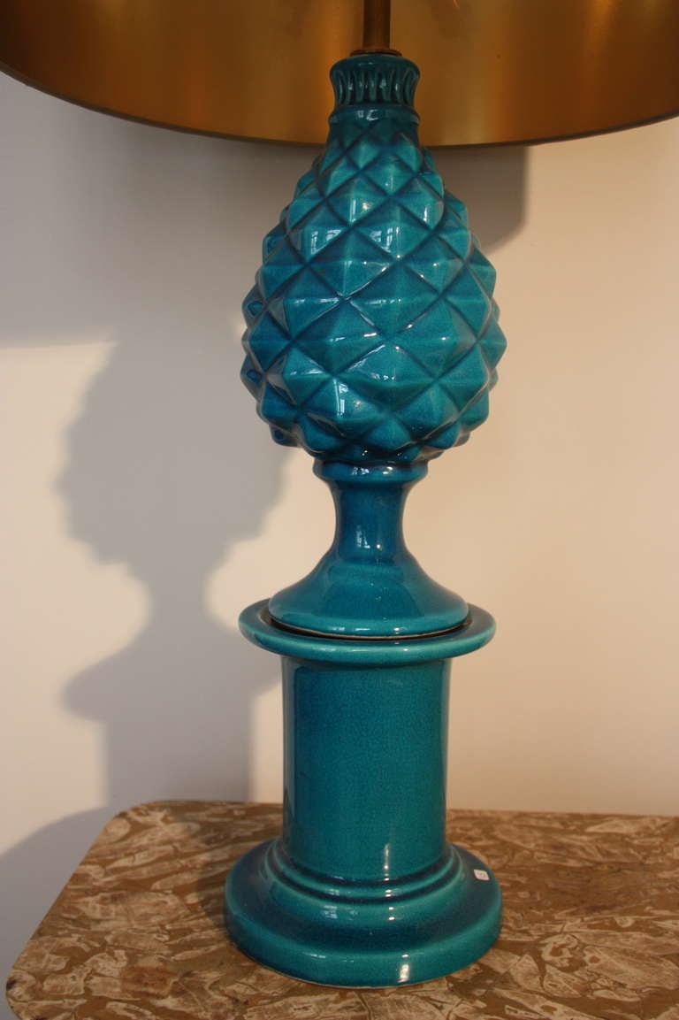 French Table lamp, Pol Chambost 