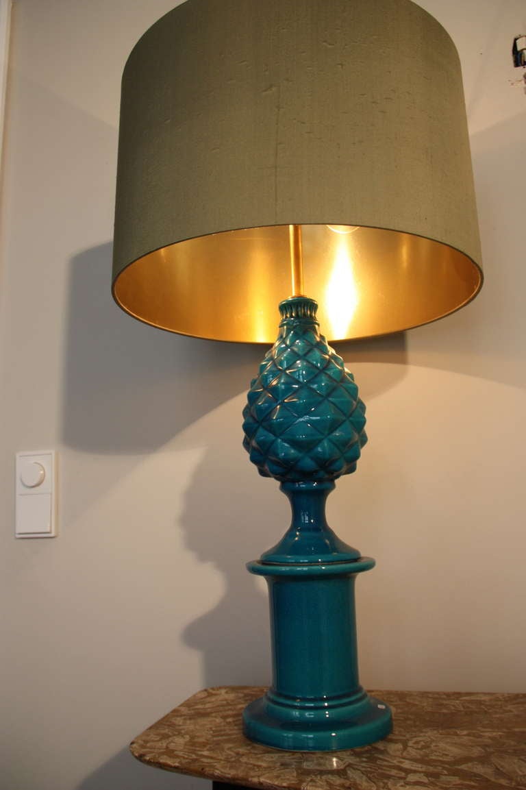 Ceramic Table lamp, Pol Chambost 