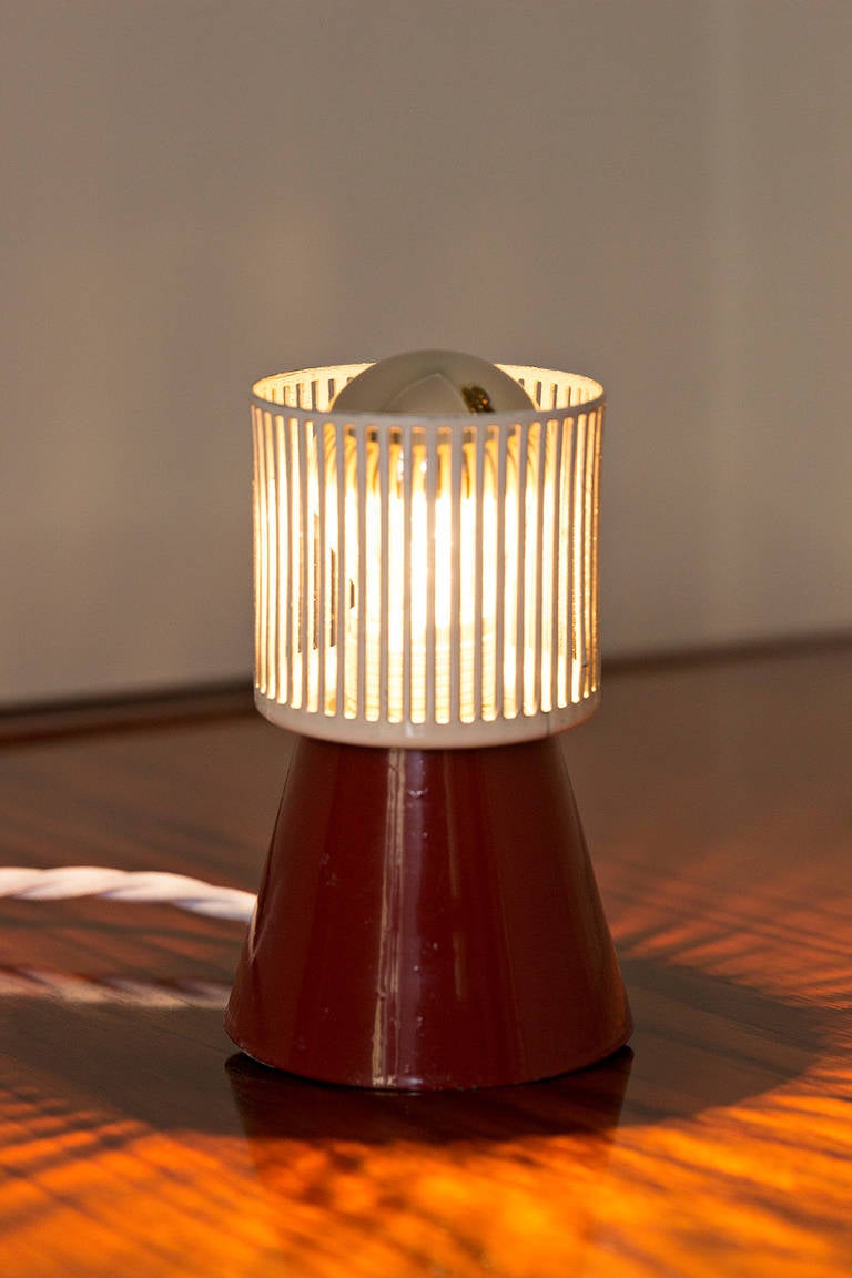 Set of 18 Wall Lamps, Made for a Hotel Casino Bar, circa 1950