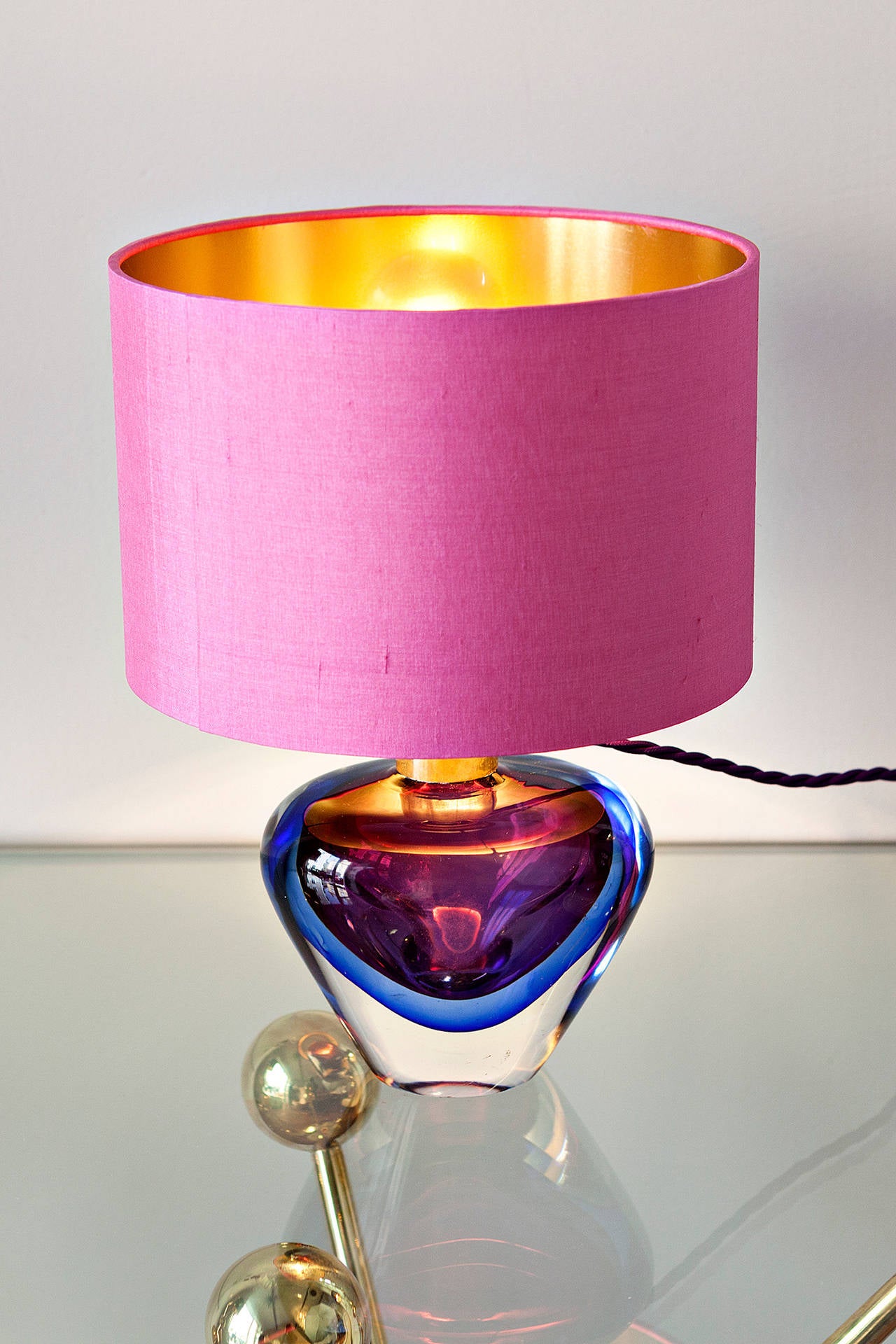 Hogar Y Decoracion Vintage Tischlampe Aus Italien Luces Murano