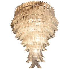 Very Big Barovier & Toso Chandelier, Italy circa 1960