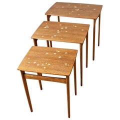 Set of Nesting Tables, Scandinavian circa 1950