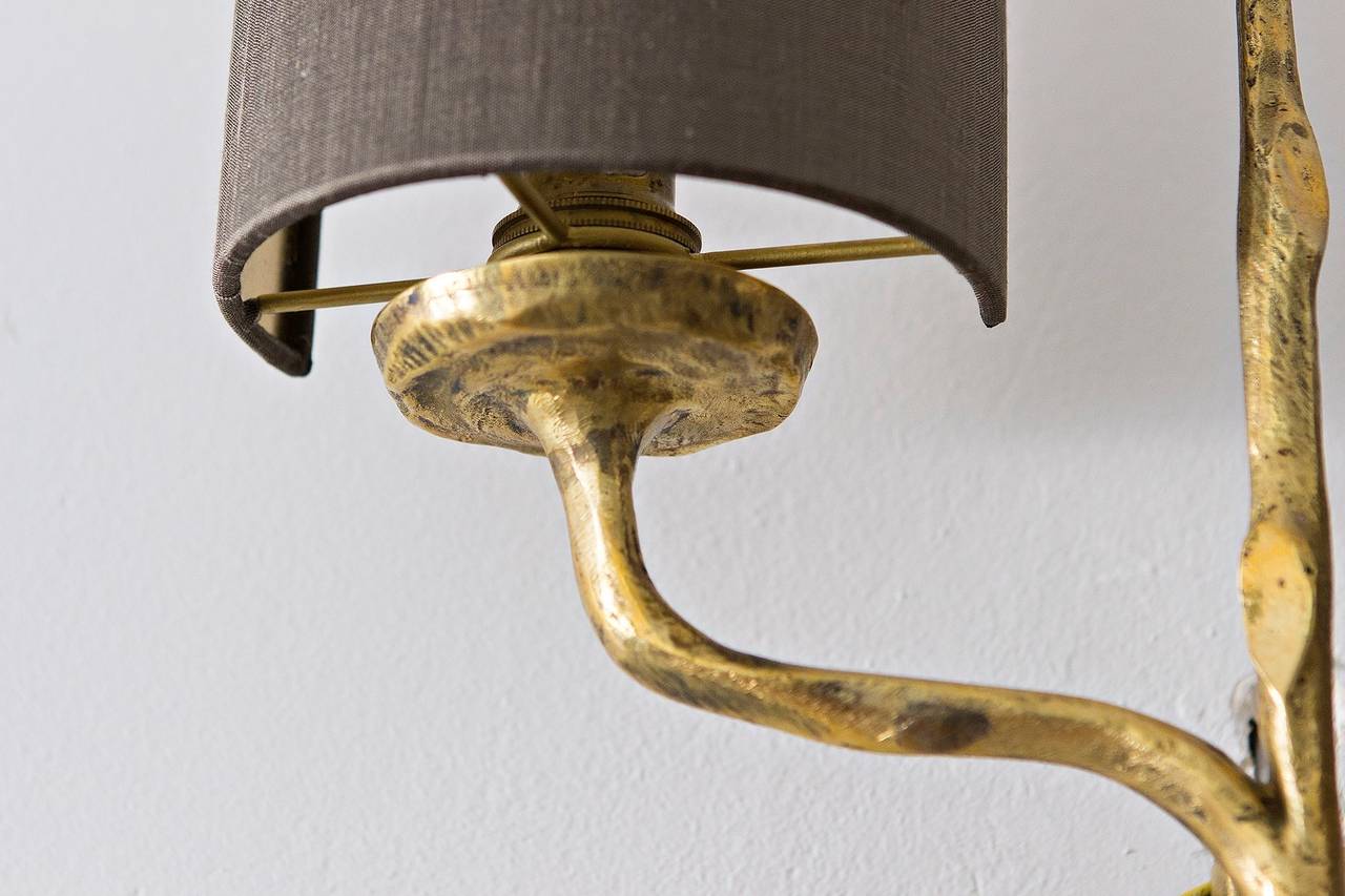 Mid-20th Century Sconces attr. Felix Agostini, France circa 1960