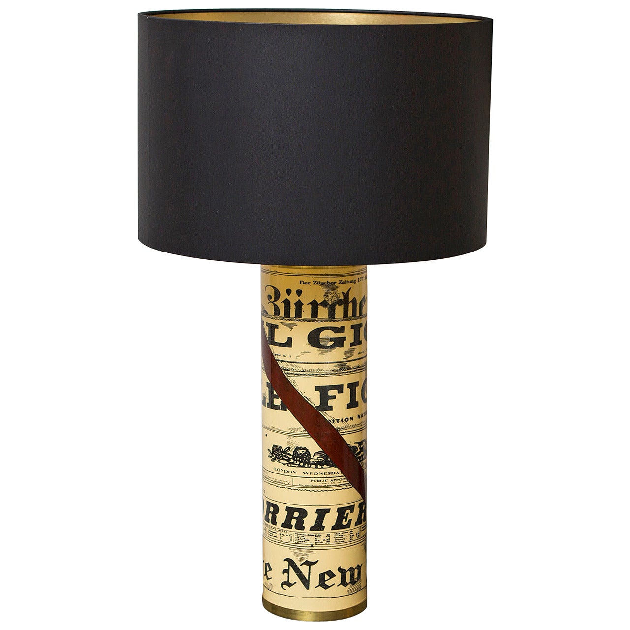 Piero Fornasetti Table lamp, Italy circa 1970