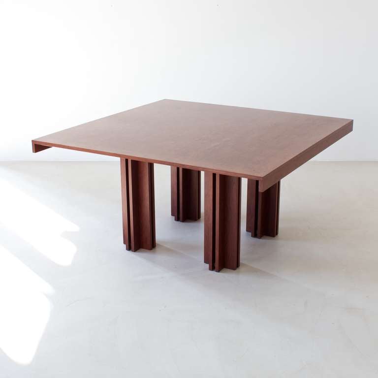 Late 20th Century Quatour Table By Carlo Scarpa