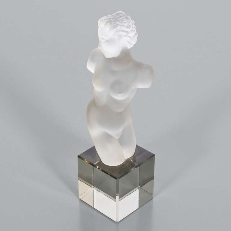 Glass Sculpture By Eleon Von Rommel