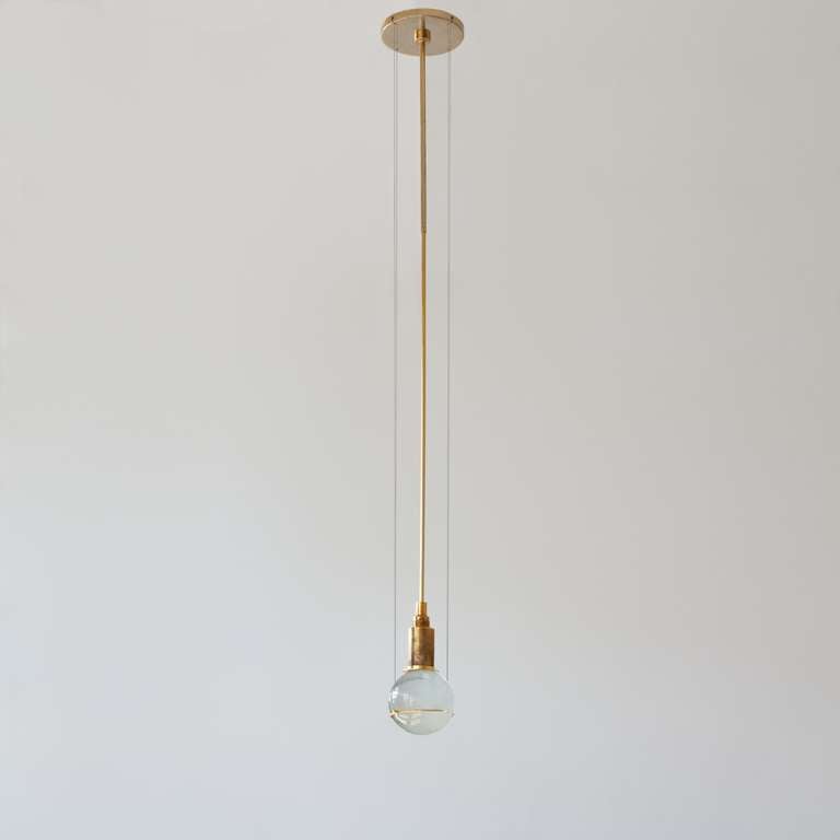 Memphis Group Postmodern pendant lamp by Günther Leuchtmann
