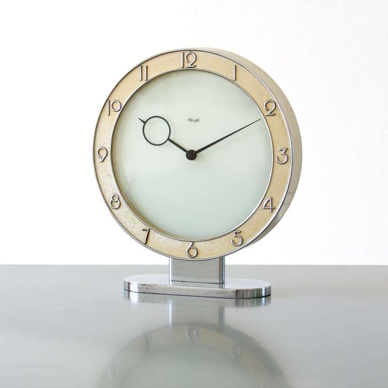 Kienzle matle clock designed by Heinrich Möller from 1930.