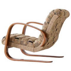 Art Deco Chair by UP Brünn