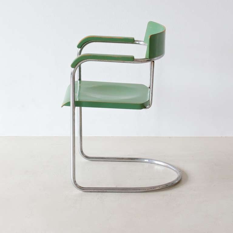 Czech Bauhaus Cantilever Chair