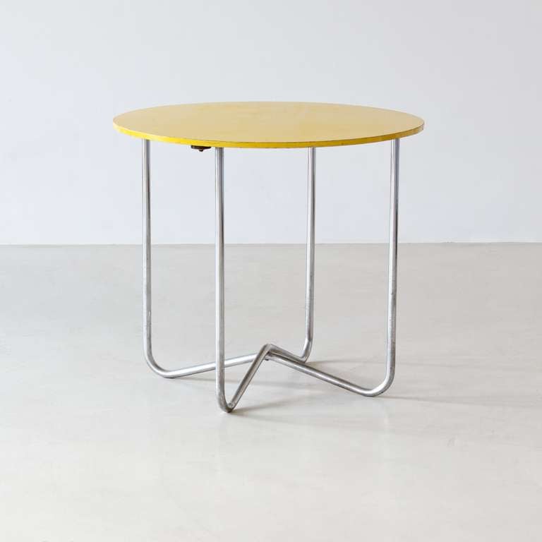 Czech Bauhaus Table For Sale