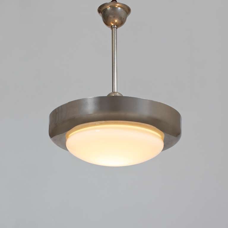 Bauhaus 1930s Pendant Lamp For Sale