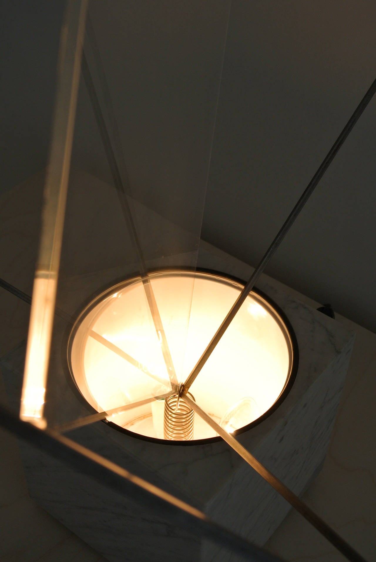 Acrylic Claudio Salocchi Table Lamp 