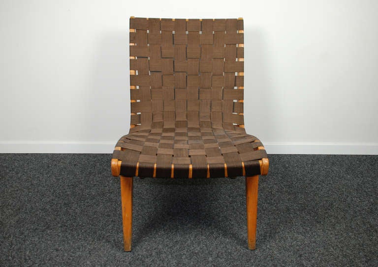 Jens Risom '654w' Lounge Chair, Vostra In Fair Condition In Cologne, DE