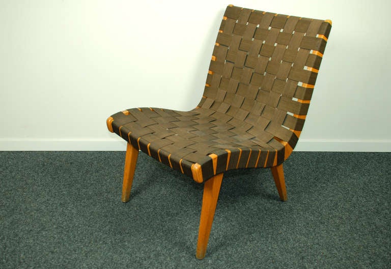 German Jens Risom '654w' Lounge Chair, Vostra