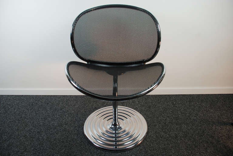 German Herbert Ohl 'O-Line', Swivel Chair, Wilkhahn For Sale