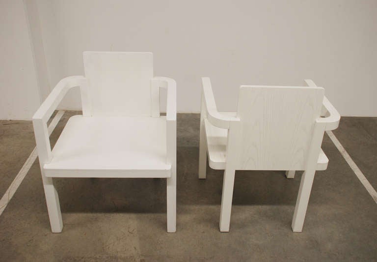 Walter Gropius 'D 51' zwei Sessel, 1922-1923 (20. Jahrhundert)