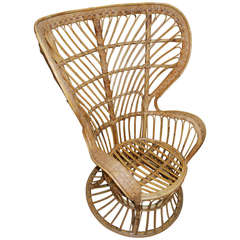 Gio Ponti "Wicker Chair, " Vittorio Bonacina & Co.