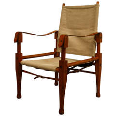 Wilhelm Kienzle "Safari" Chair, Wohnbedarf