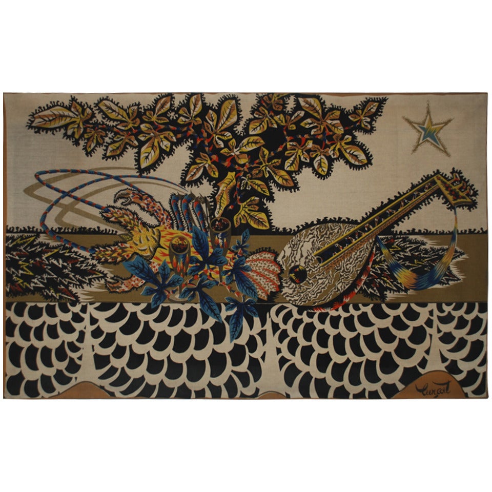 Jean Lurcat 'La Table blanche', tapisserie For Sale