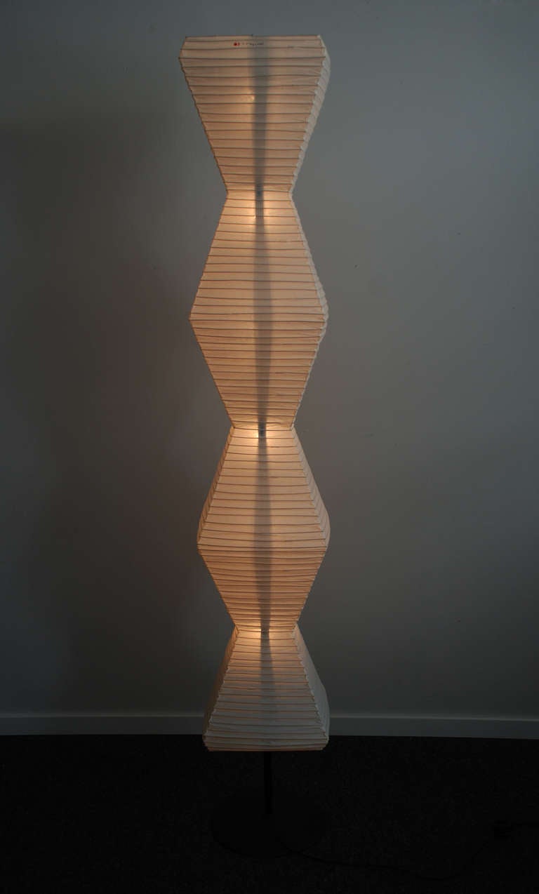 Japanese Floor lamp 'Bancusi, ' Isamu Noguchi, circa 1963