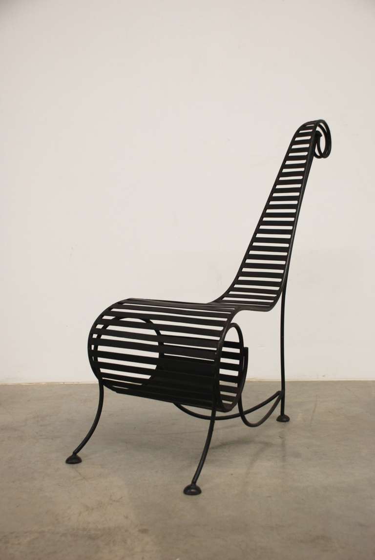 Andre Dubreuil 'spine chair', preproduction before 1988

Execution: Andre Dubreuil

Lit.: Seats II, Zeschwitz 2011, Lot 254
