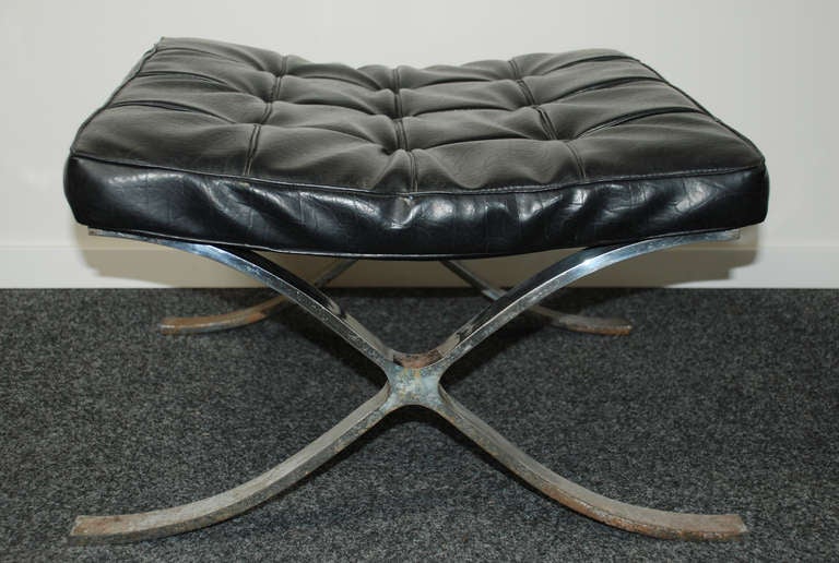 Stool "Barcelona", Ludwig Mies van der Rohe 1928