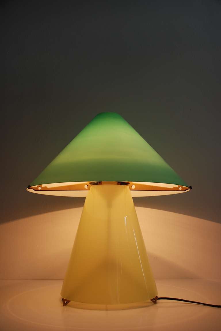 Umberto Riva 'Metafora,' table lamp.

Execution: Fontana Arte, 1980.