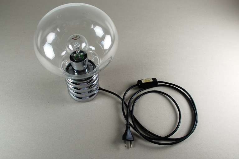 German Ingo Maurer 'Bulb' Table Lamp, 1966 For Sale