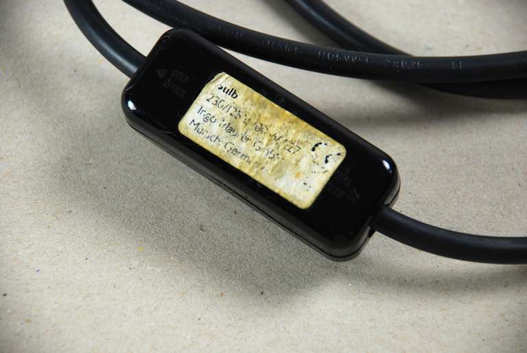 Chrome Ingo Maurer 'Bulb' Table Lamp, 1966 For Sale