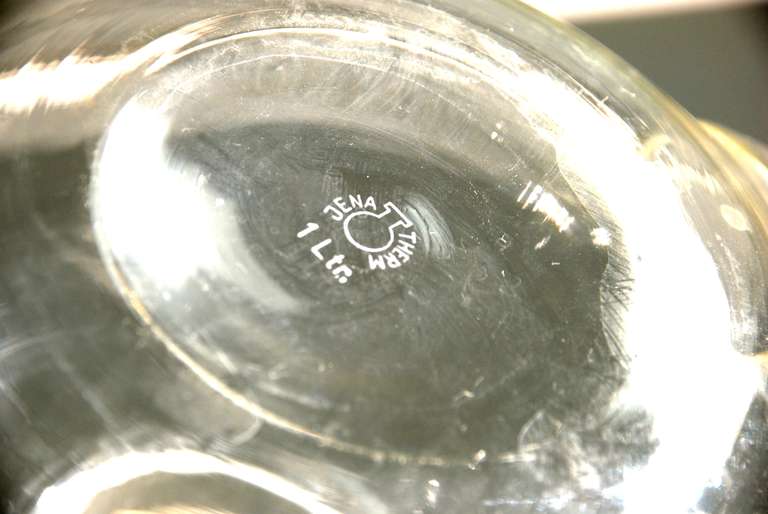 Mid-20th Century Wilhelm Wagenfeld 'Glass Tea Service', Jenaer Glaswerke, 1931 For Sale
