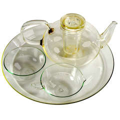 Wilhelm Wagenfeld 'Glass Tea Service', Jenaer Glaswerke, 1931