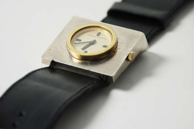 French Pierre Cardin Wristwatch by Jaeger 1972 For Sale