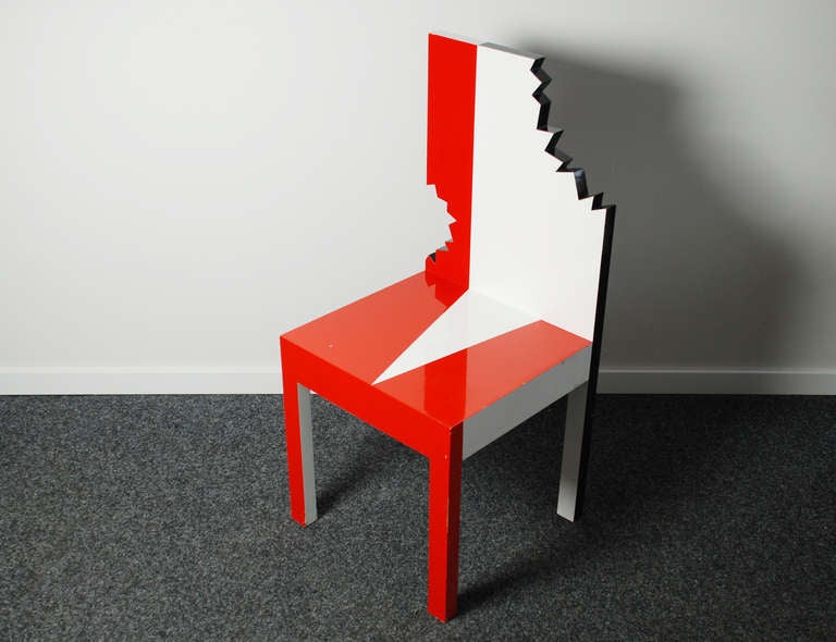 PIERRE SALA, Piranha Chair, limeted edition, 1983