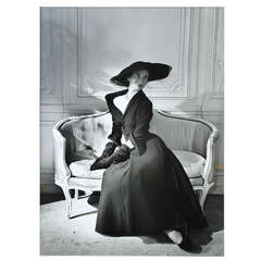 Willy Maywald « Bandon Dress », imprimé vintage pour Dior