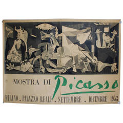 Pablo Picasso   Guernica   Mostra di Milano 1953