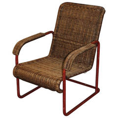 Cantilever Armchair, unknown 1930's, original condition
